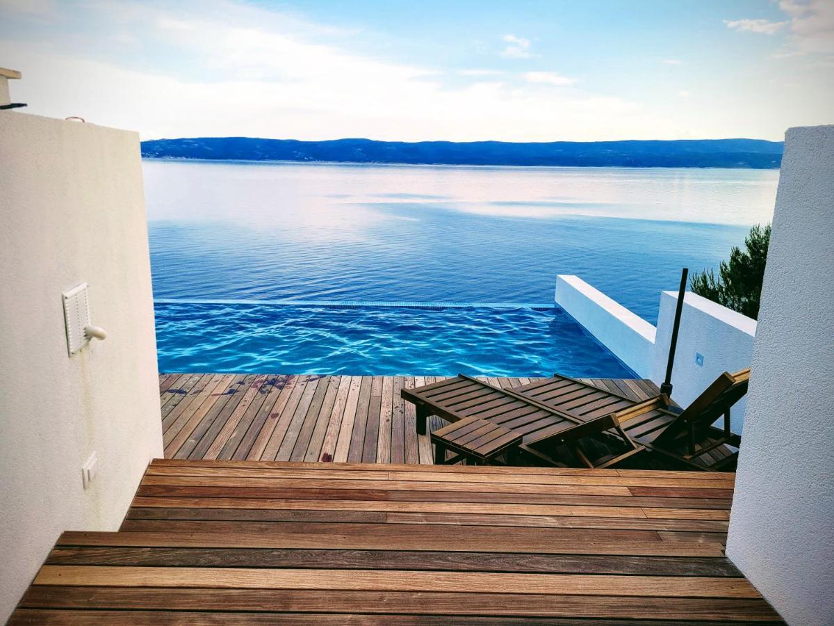 Luxury Apartments Villa Ruzmarina With New Heated Infinity Pool And Lounge Area Marusici  Εξωτερικό φωτογραφία